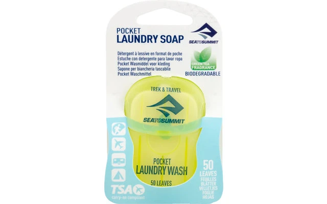 Sea To Summit Trek & Travel Pocket Laundry Wash 50 Leaf Waschmittel 50 Blatt 1 Sea To Summit Trek & Travel Pocket Laundry Wash 50 Leaf Waschmittel 50 Blatt