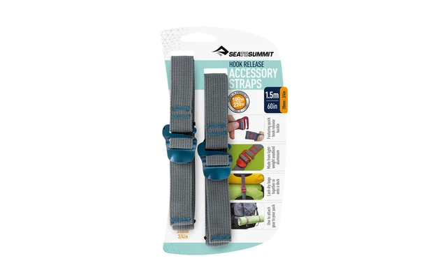 Sea To Summit Accessory Strap With Hook Buckle Spanngurt 10 Mm 5 Sea To Summit Accessory Strap With Hook Buckle Spanngurt 10 Mm – Bild 5