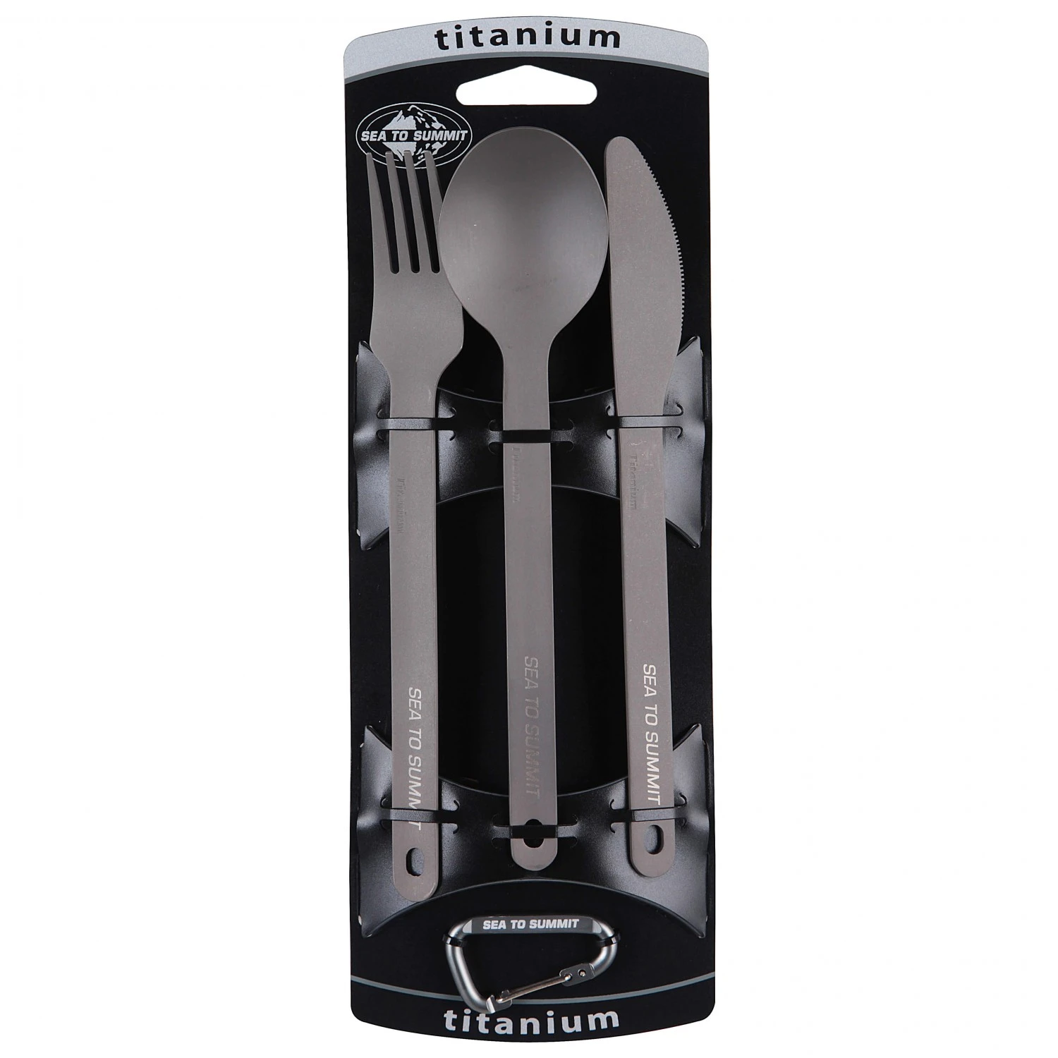 Sea To Summit Titanium Cutlery 3-Set 2 Sea To Summit Titanium Cutlery 3-Set – Bild 2
